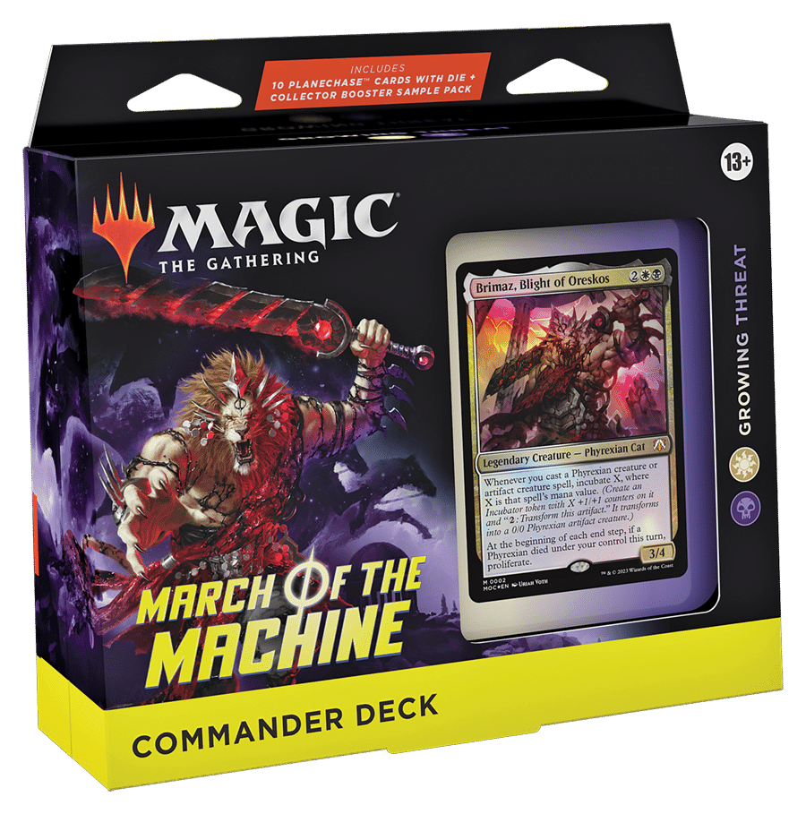 March of the Machine Growing Threat Commander Deck image 0